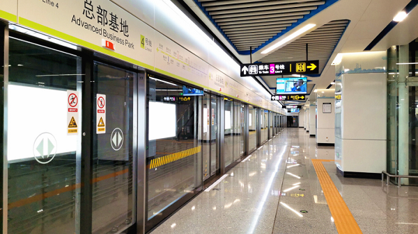 南寧軌道交通4號(hào)線后通段今日開通，方大護(hù)航邕城金秋出行！